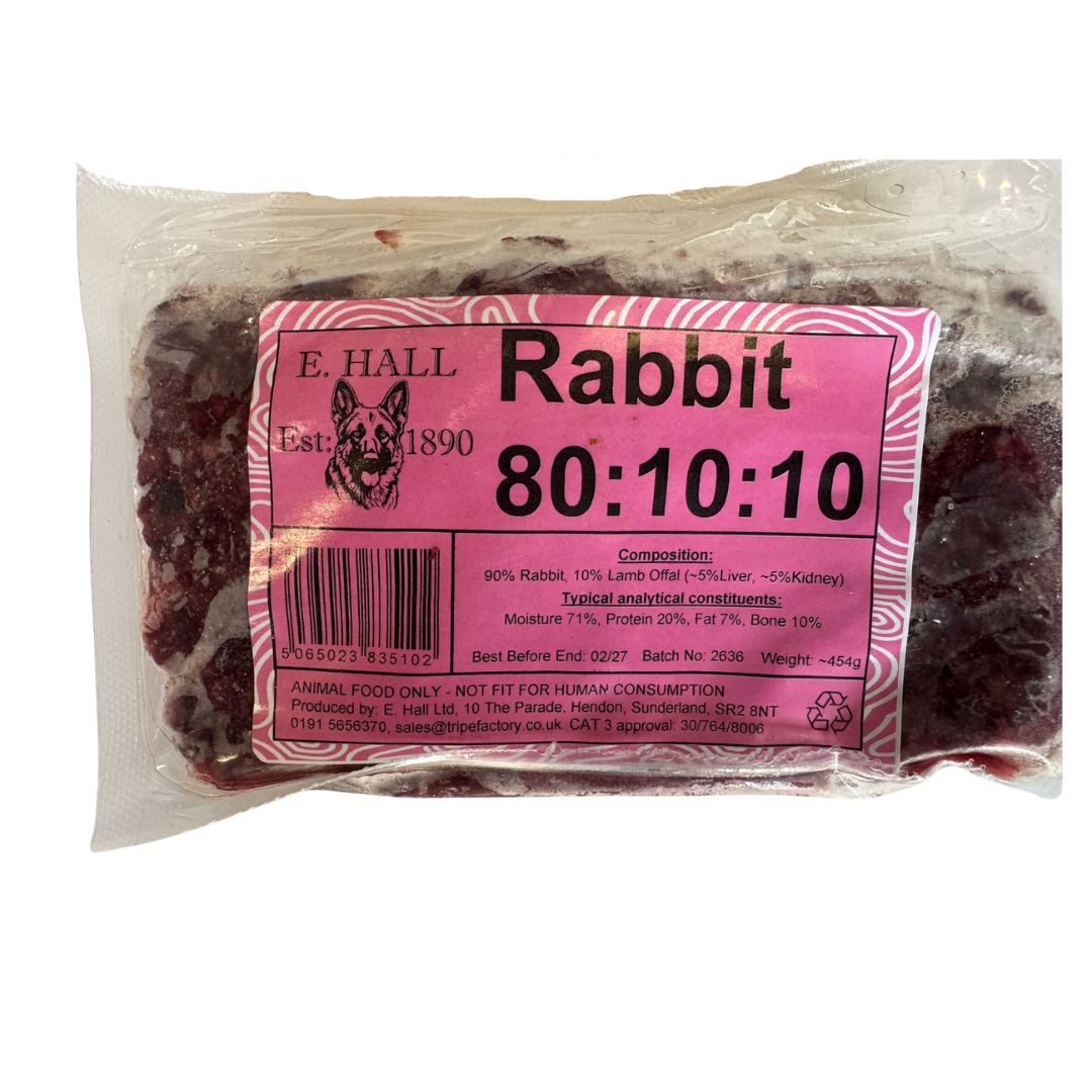 Tripe Factory raw dog food in Wiltshire