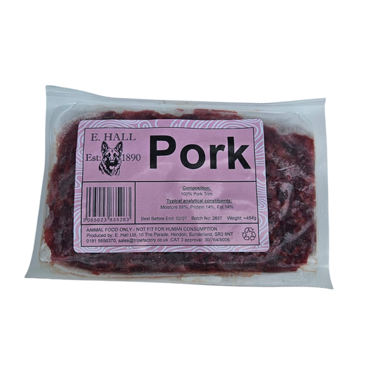 Tripe Factory raw dog food in Wiltshire