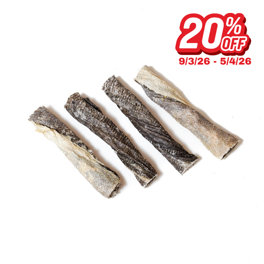 Fish Skin Small Twists 500g