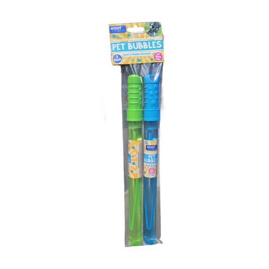 Chicken & Beef Scented Pet Bubble Wand 118ml 2pk