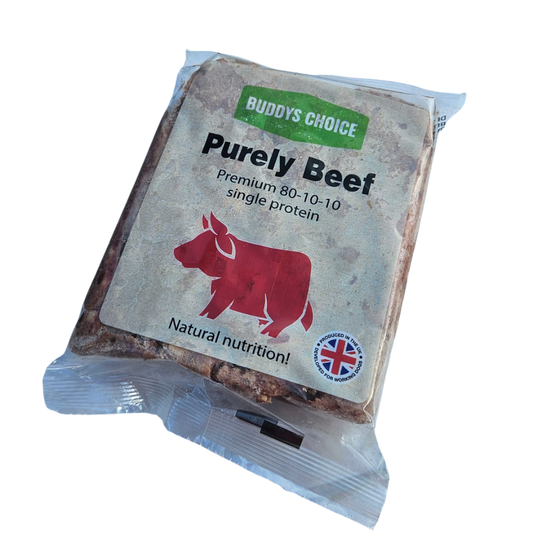 Buddys Choice Purely Beef 454g 80/10/10
