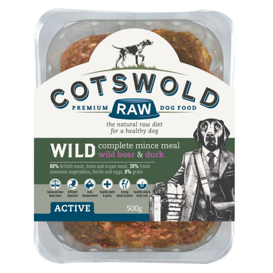Cotswolds raw dog food in Wiltshire
