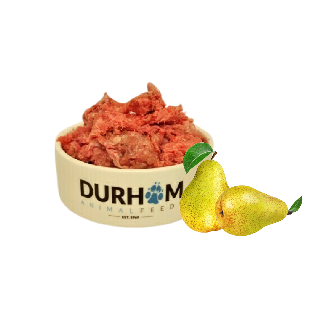 Daf partridge and pear raw dog food in Wiltshire
