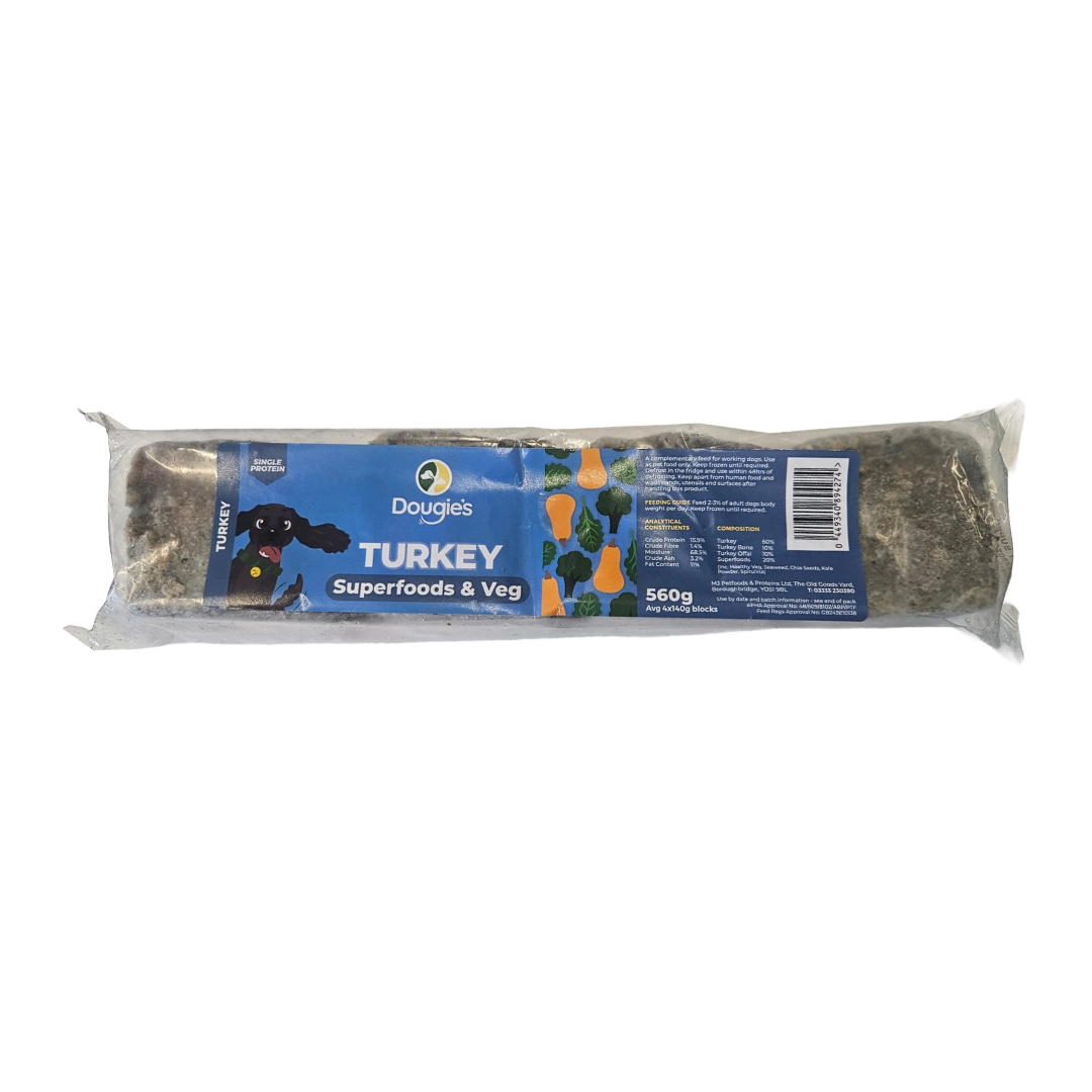 Dougies Pure Turkey with Superfoods 560g