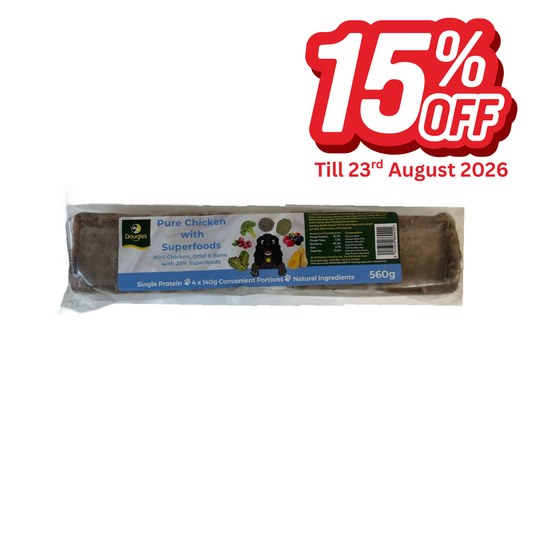 Dougies Pure Chicken with Superfoods 560g