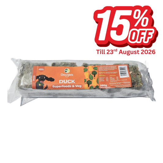 Dougies Pure Duck with Superfoods 560g