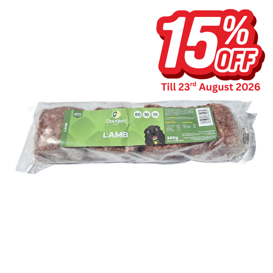 Dougies Lamb 80/10/10 560g