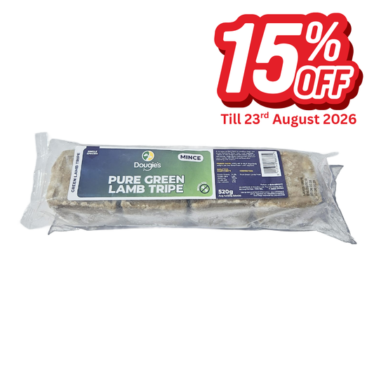 Dougies Lamb Green Tripe 560g