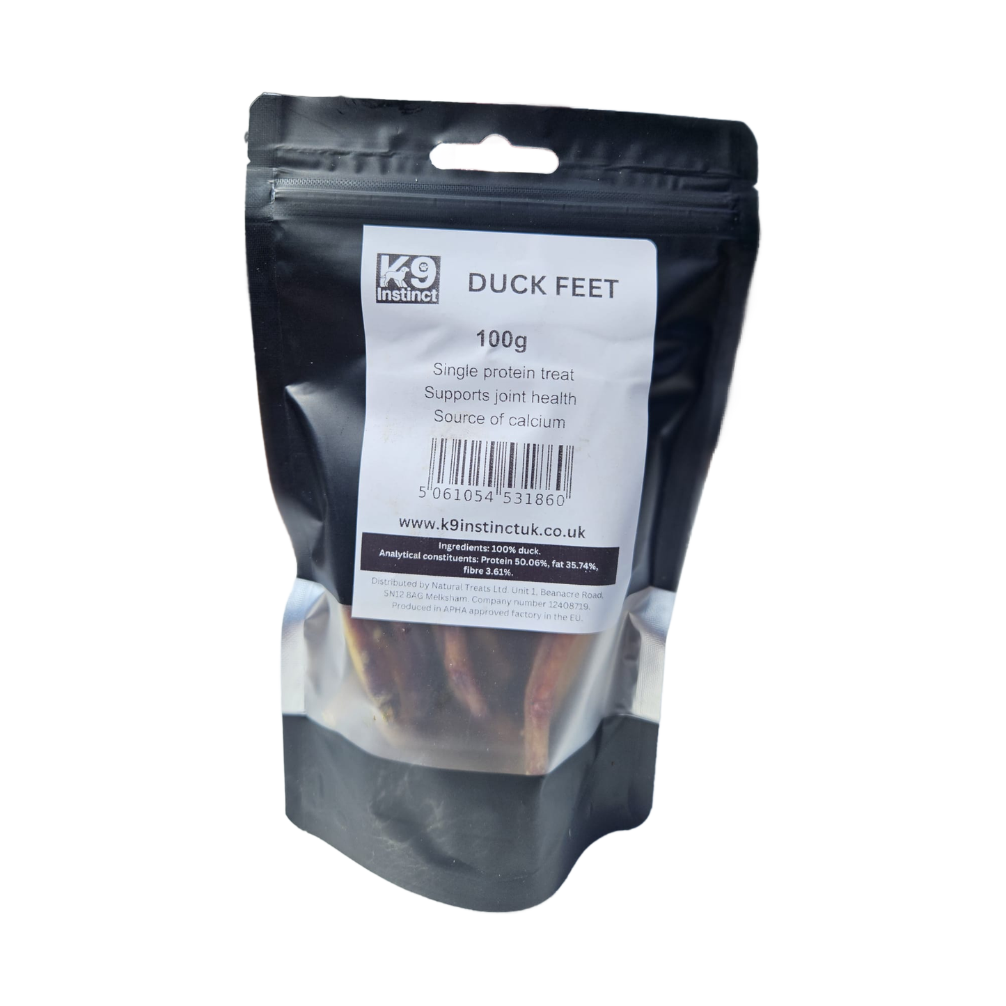 Duck Feet 100g
