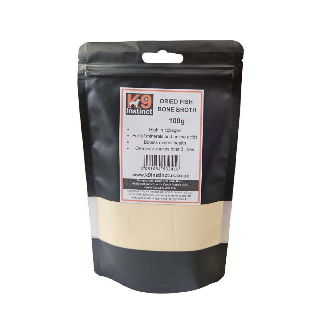 Fish Broth Powder 100g for dogs