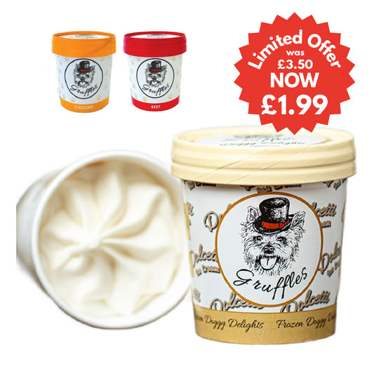 Doggy meat flavour ice cream in Wiltshire