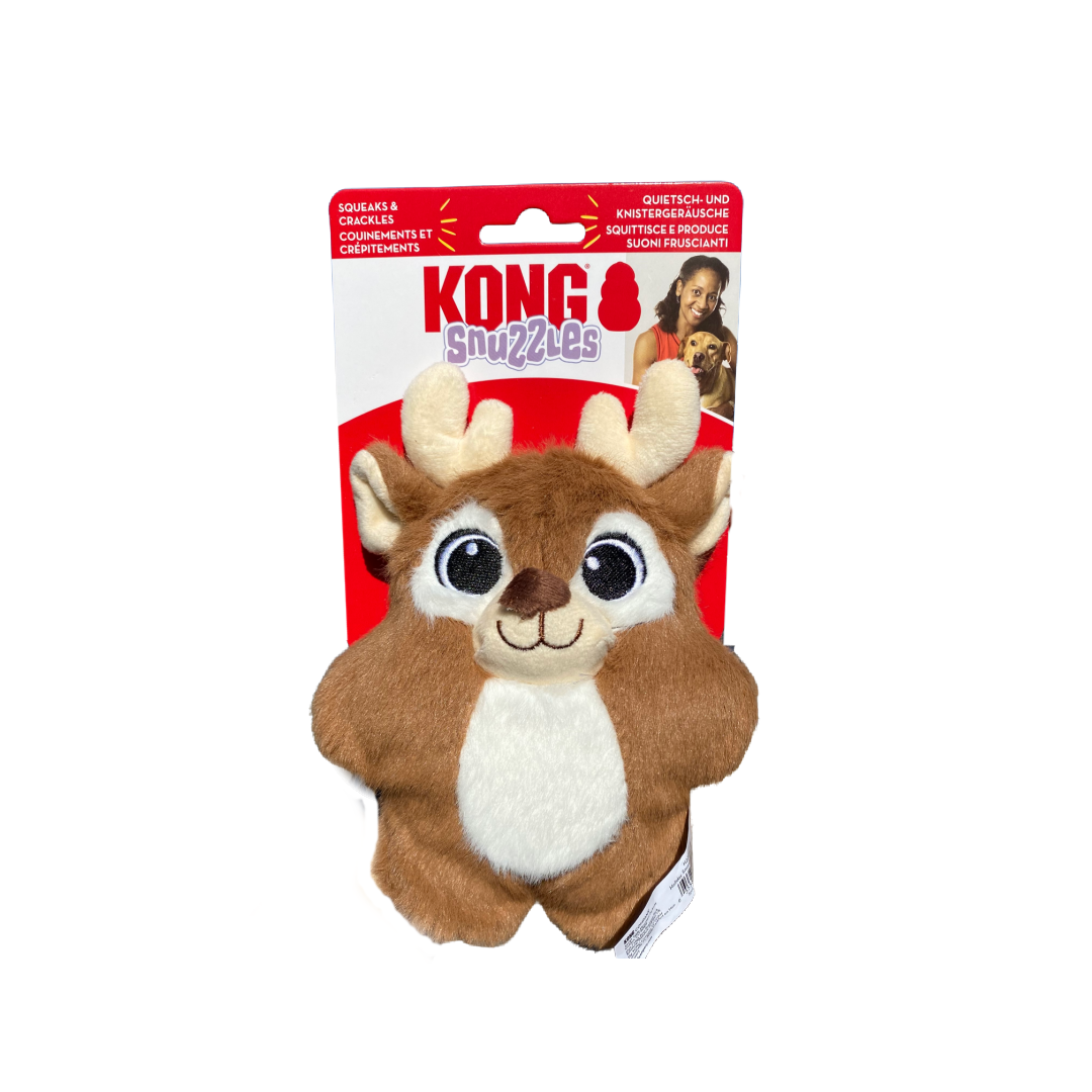 Kong Holiday Snuzzles Reindeer - S