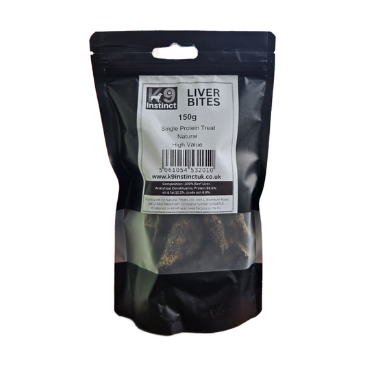 Liver bites for dogs with free shipping in Uk
