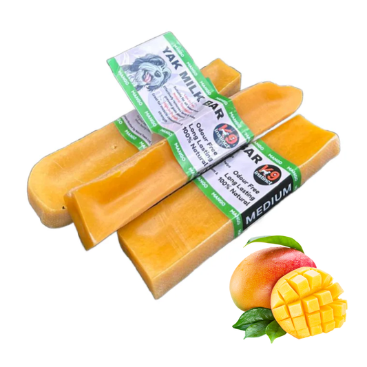 Yak milk bar medium mango flavour for dogs