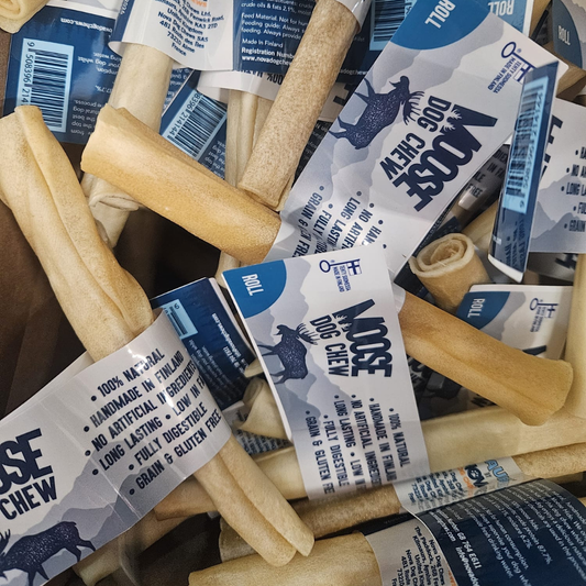 Moose dog chews in UK