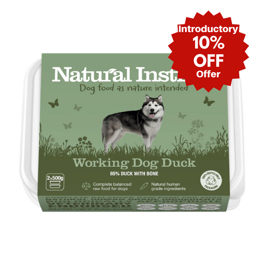 NI Working Dog Duck 2x500g