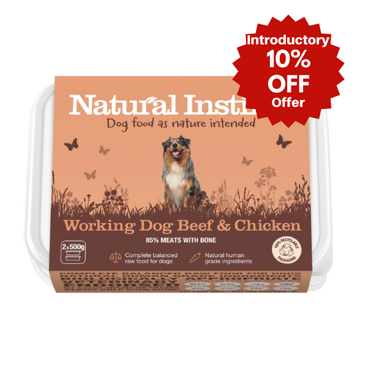 NI Working Dog Beef & Chicken 2x500g