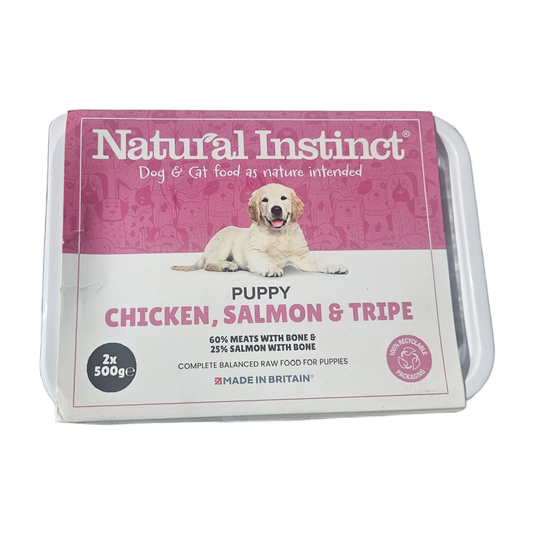 NI Puppy Chicken, Salmon & Tripe 2x 500g
