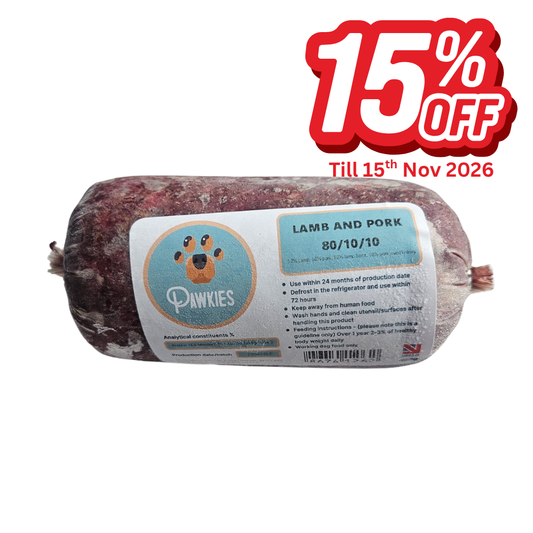 Pawkies Lamb & Pork 454g