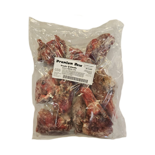 Raw Duck Heads 1kg