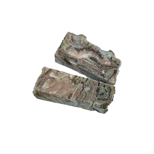 Frozen raw lamb tripe for dogs. Raw dog food.