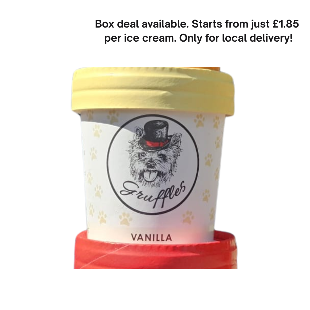 Gruffles Ice Cream - Vanilla