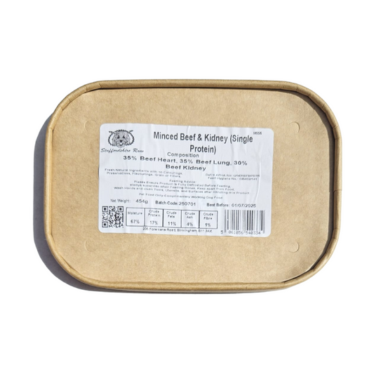 Staffordshire Raw dog food in carboard packaging in Wiltshire