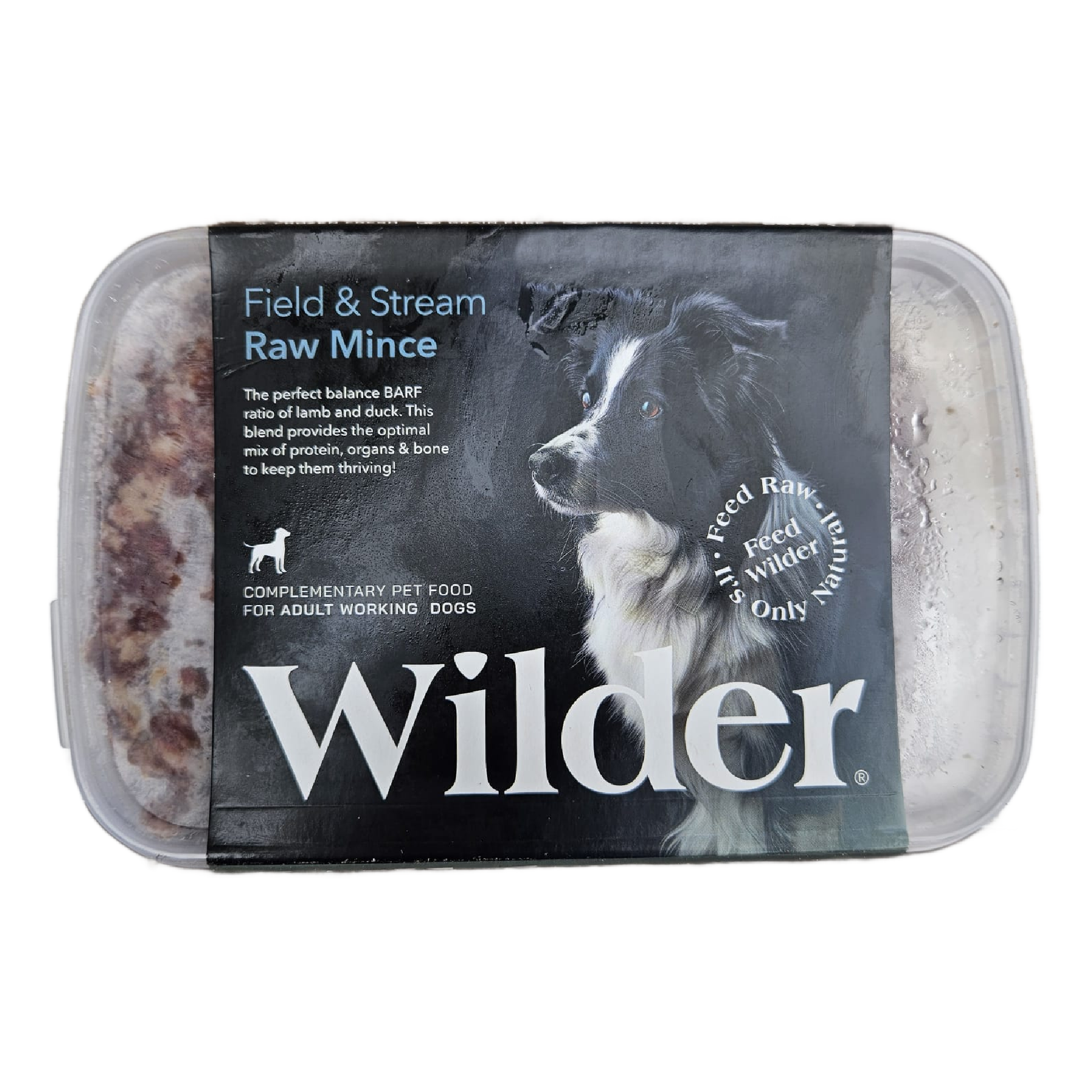 Wilder raw dog food in Wiltshire