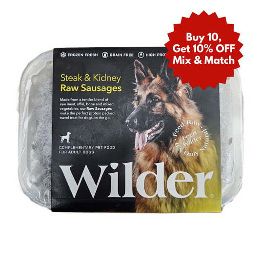 Wilder raw dog food in Wiltshire