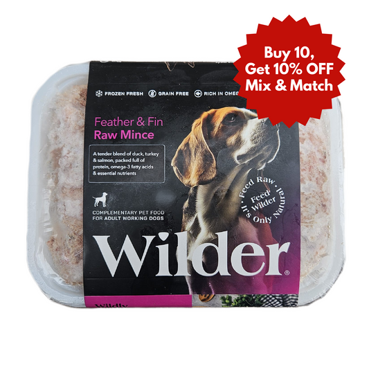 Wilder raw dog food in Wiltshire