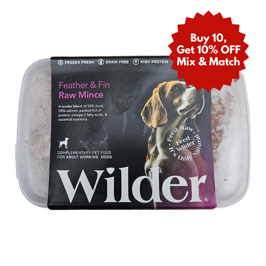 Wilder raw dog food in Wiltshire