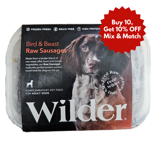 Wilder raw dog food in Wiltshire