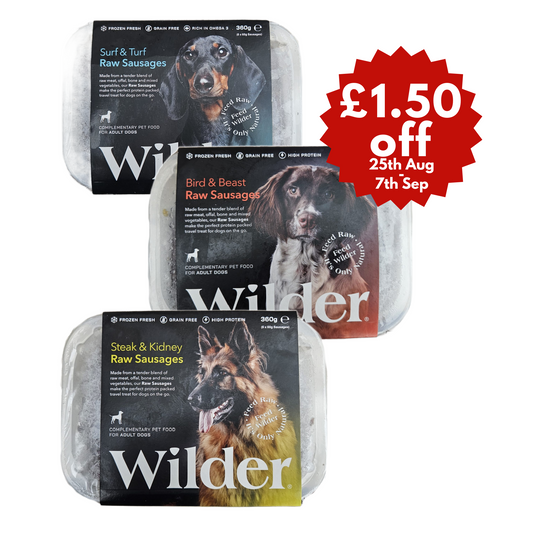Wilder  Steak and Kidney  sausages 360g