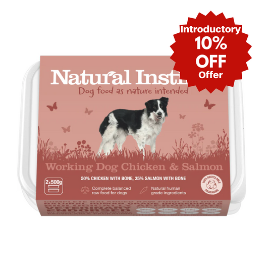 NI Working Dog Chicken&Salmon 2x500g