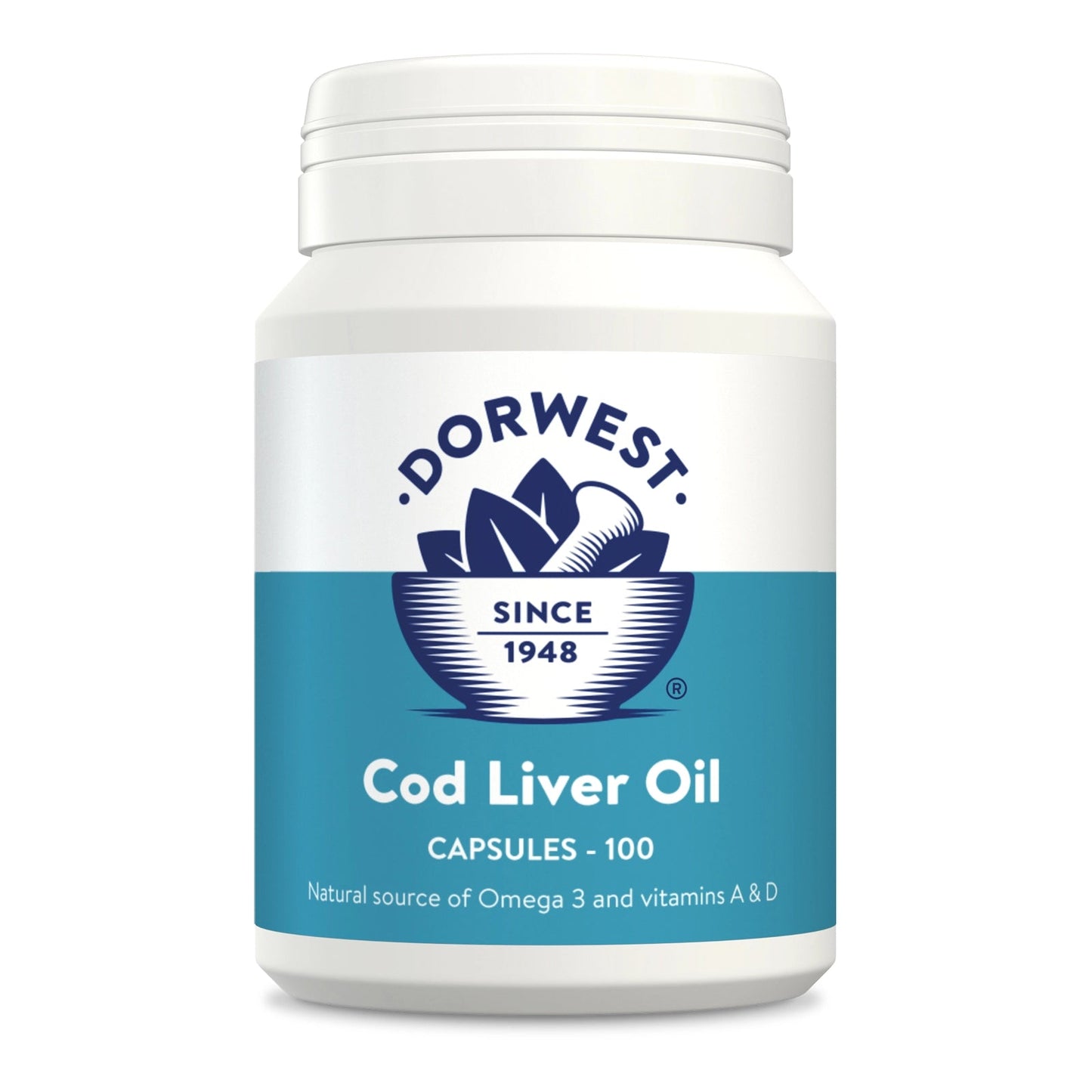 Cod Liver Oil Capsules - 100 Capsules