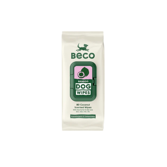 Beco Bamboo Dog Wipes - Coconut