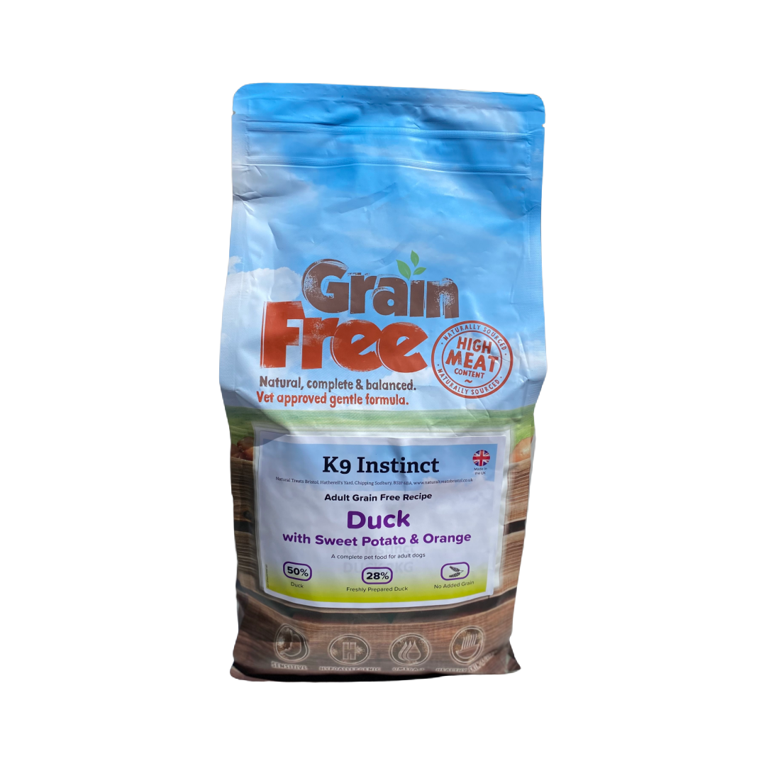 Duck, Sweet Potato & Orange 2kg - grain free dry dog food