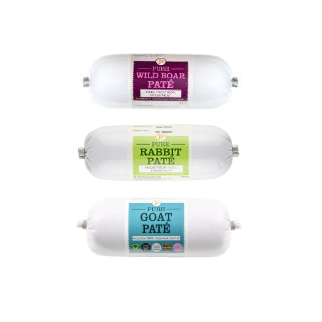 JR Pate 400g - Rabbit, Goat, Wild Boar, Venison