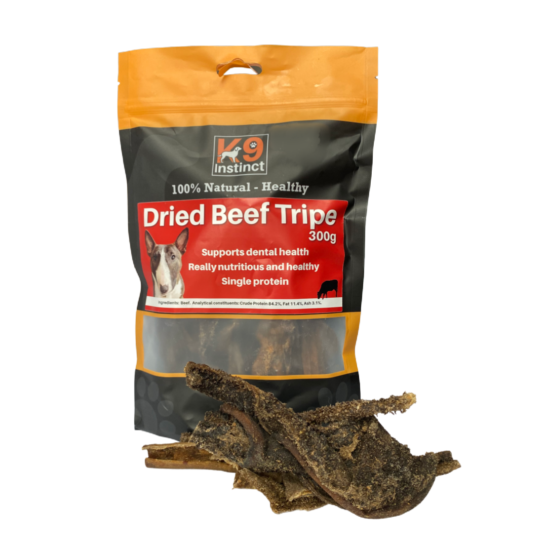 K9 Instinct UK Beef Tripe - natural dog chews