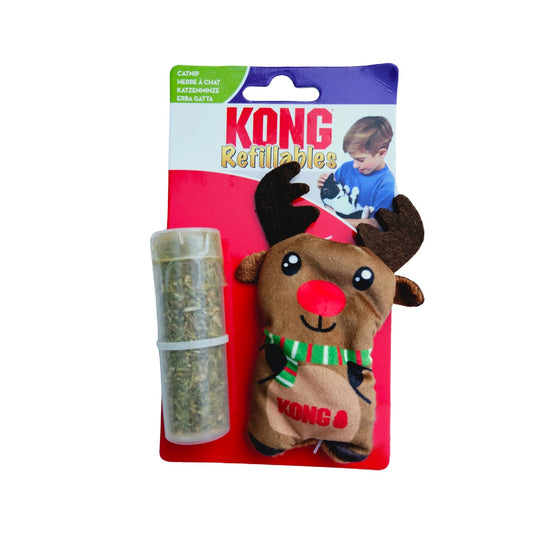 KONG Holiday Refillables Reindeer