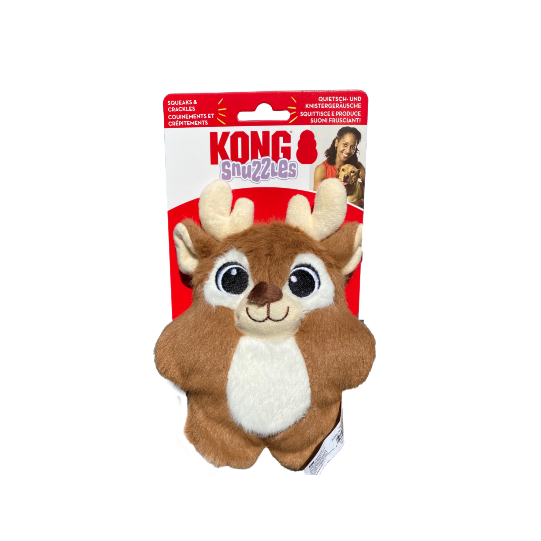 Kong Holiday Snuzzles Reindeer