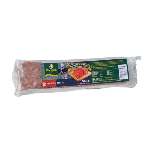 Dougies Beef & Tripe Mince 560g